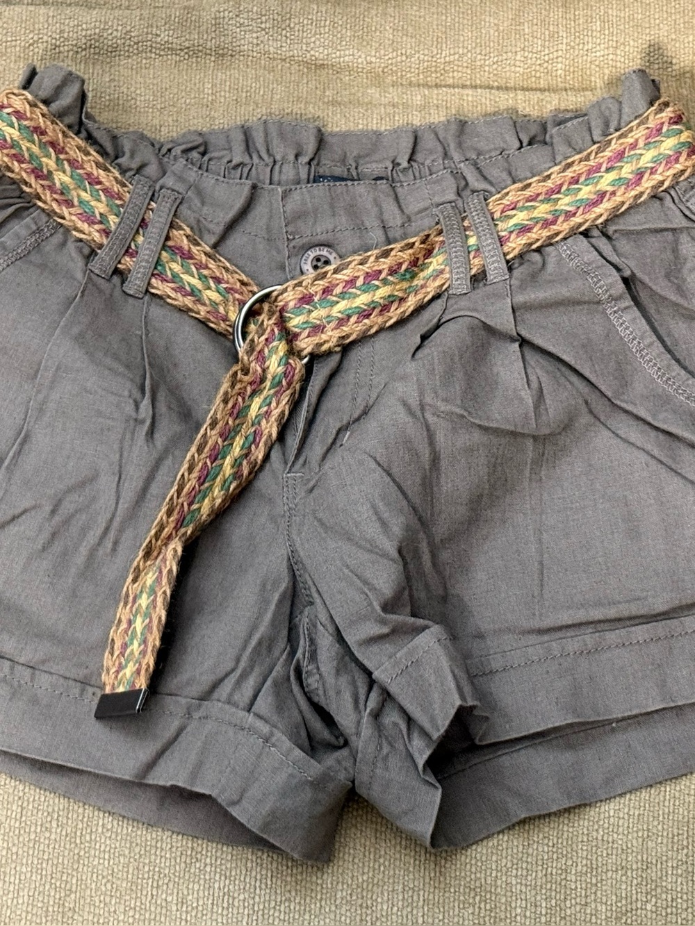 Like New Bebop Brown Shorts Size 7